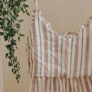 dressup boutique stripped crop top